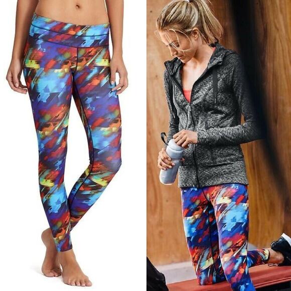Athleta Colorburst Sonar Tight Legging in Multi - Picture 1 of 9